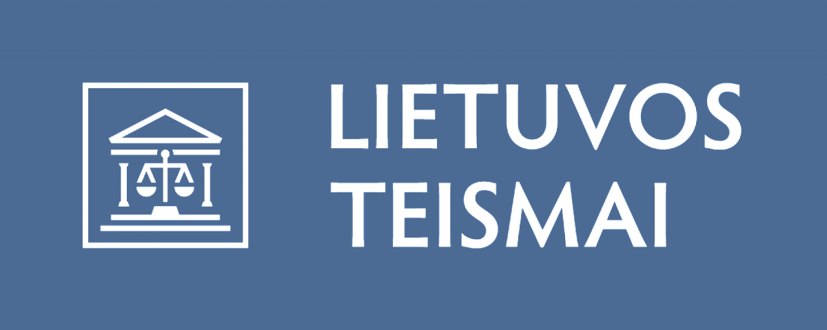 Lietuvos teismai - logo