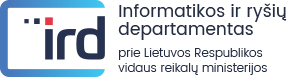 Informatikos ir ryšių departamentas - logo